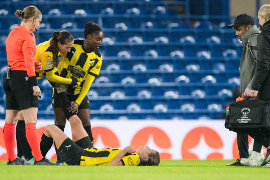 Rusul Rosa Kafaji, Monica Jusu Bah, and Anna Anvegård of