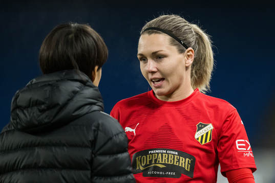 Goalkeeper Jennifer Falk of Häcken