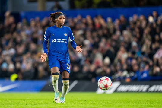Kadeisha Buchanan of Chelsea reacts
