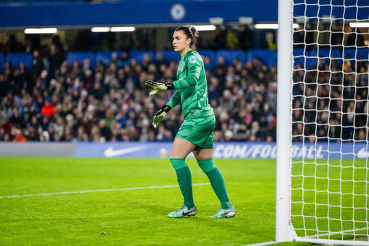 Goalkeeper Zecira Musovic of Chelsea