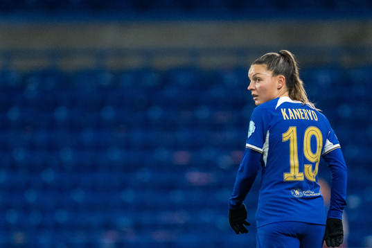 Johanna Rytting Kaneryd of Chelsea looks dejected