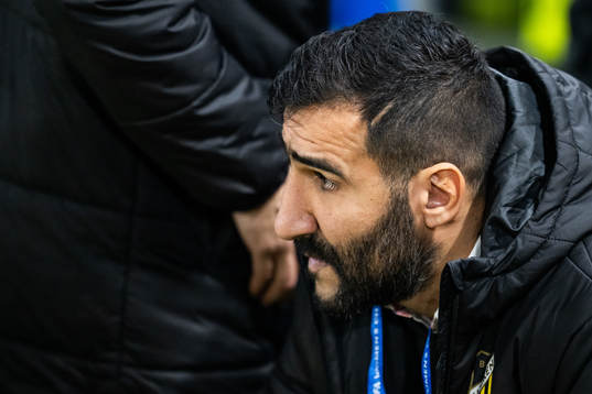 Head coach Mak Lind of Häcken