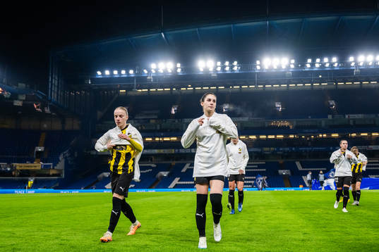 Anna Sandberg and Clarissa Larisey of Häcken