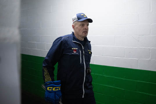 Head coach Magnus Hävelid of the Swedish under-20 national