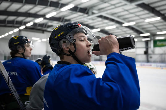 Fabian Wagner of the Swedish under-20 national ice hockey
