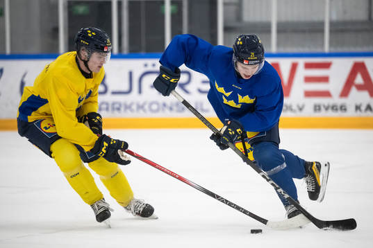 Tom Willander and Zeb Forsfjäll of the Swedish under-20