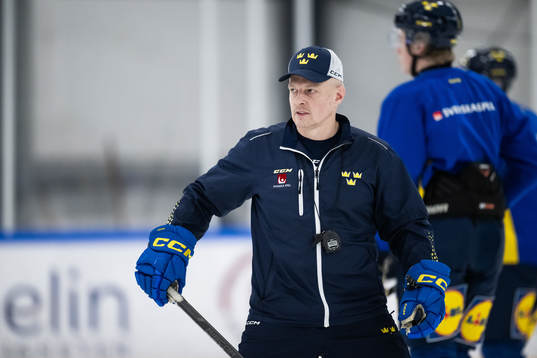 Head coach Magnus Hävelid of the Swedish under-20 national