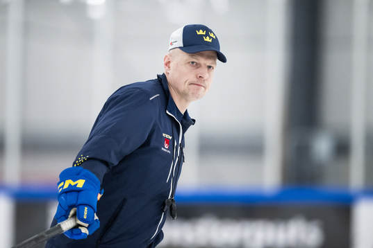 Head coach Magnus Hävelid of the Swedish under-20 national