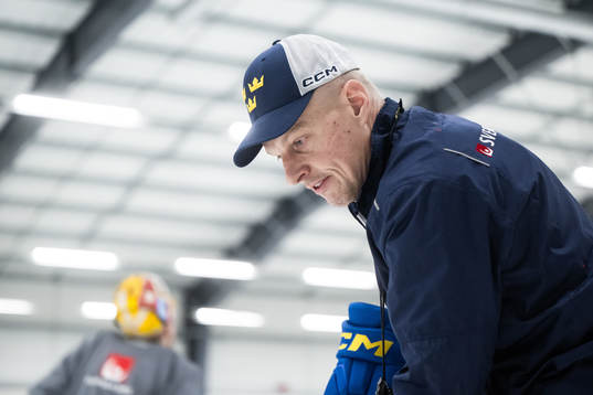 Head coach Magnus Hävelid of the Swedish under-20 national