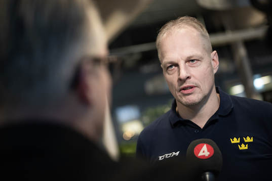 Head coach Magnus Hävelid of the Swedish under-20 national