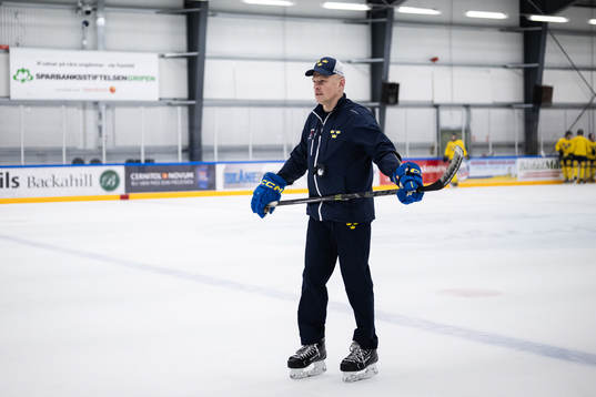 Head coach Magnus Hävelid of the Swedish under-20 national