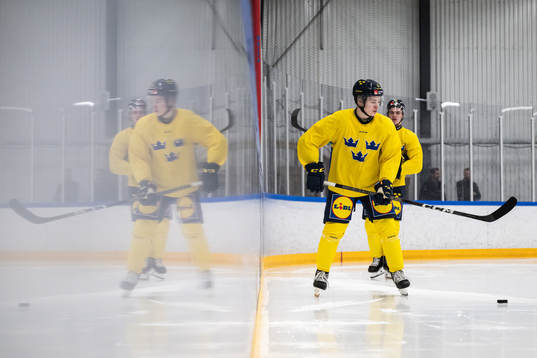Zeb Forsfjäll of the Swedish under-20 national ice hockey