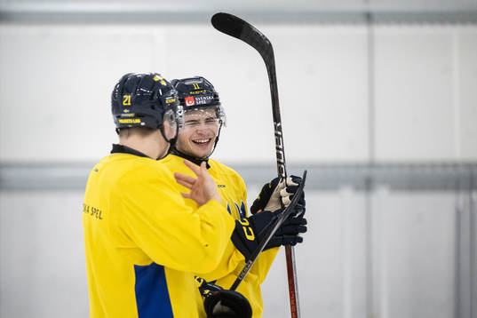 Zeb Forsfjäll and Isac Born of the Swedish under-20