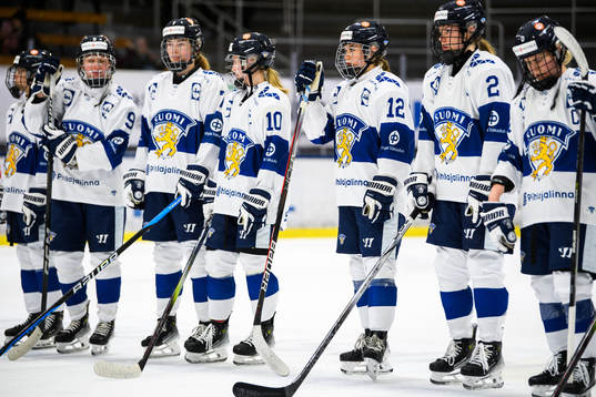 Finlands spelare deppar