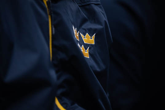 The logotype of the Swedish national ice hockey team