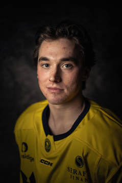 Noah Östlund of the Swedish under-20 national ice hockey