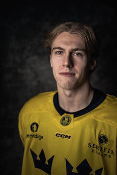Jonathan Lekkerimäki of the Swedish under-20 national ice