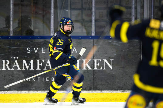 Sveriges Lina Ljungblom jublar