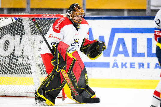 Tjeckiens målvakt Klara Peslarova