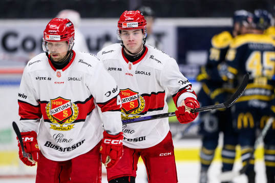 Almtunas Victor Aronsson och Olle Norberg deppar