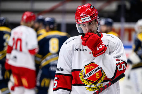 Almtunas Marcus Karlström deppar