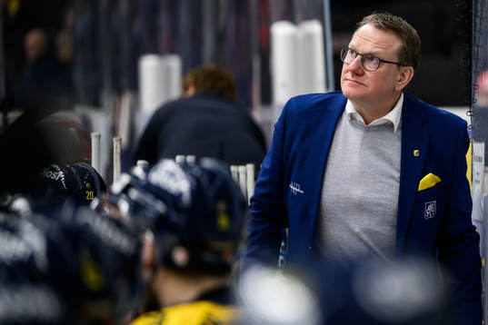 Södertäljes tränare Magnus Bogren