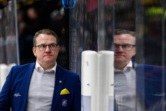 Södertäljes tränare Magnus Bogren