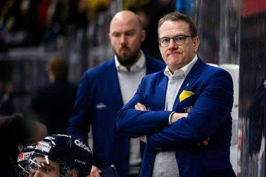 Södertäljes tränare Magnus Bogren