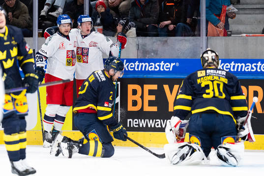 Pavel Kousal of Czech Republic celebrates