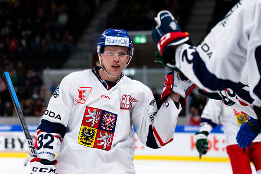 Pavel Kousal of Czech Republic celebrates