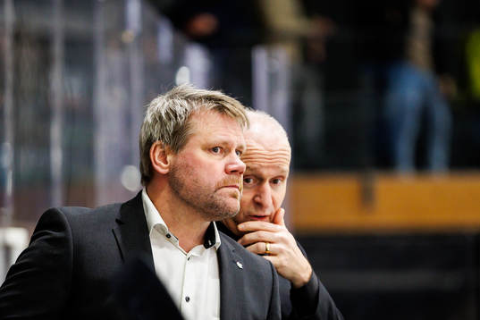 Östersunds tränare Kjell-Åke Andersson och huvudtränare