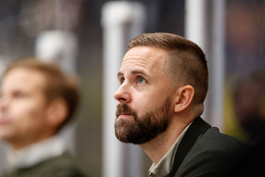 Björklövens huvudtränare Viktor Stråhle