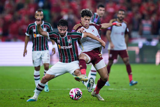 Martinelli of Fluminense and Emam Ashour of Al Ahly