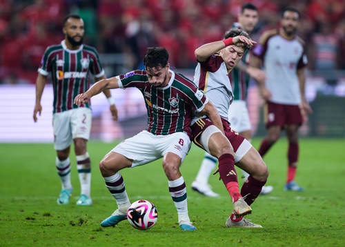 Martinelli of Fluminense and Emam Ashour of Al Ahly