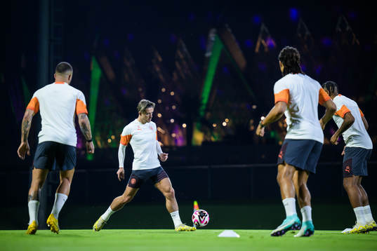 Jack Grealish of Manchester City at a training session
