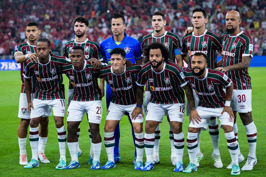 The starting eleven of Fluminense