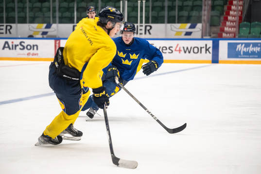 Zeb Forsfjäll of the Swedish under-20 national ice hockey