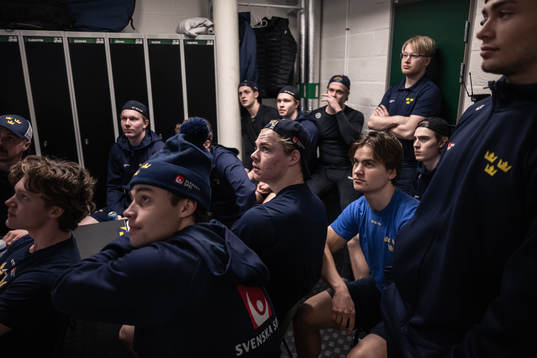 Oskar Pettersson and Jakob Norén of the Swedish under-20