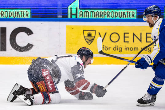 Linköpings Christoffer Ehn och Leksands Eddie Larsson