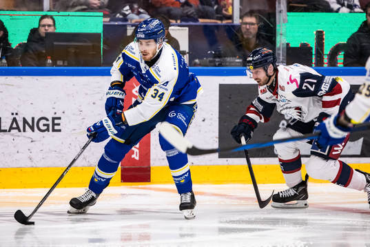 Leksands Peter Cehlarik och Linköpings Christoffer Ehn