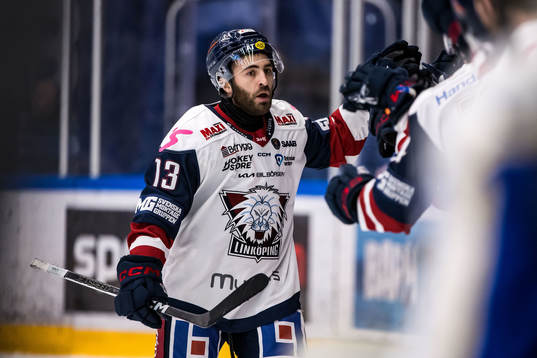 Linköpings Anthony Greco jublar