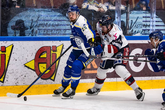 Leksands Lucas Elvenes och Linköpings Arvid Aronsson