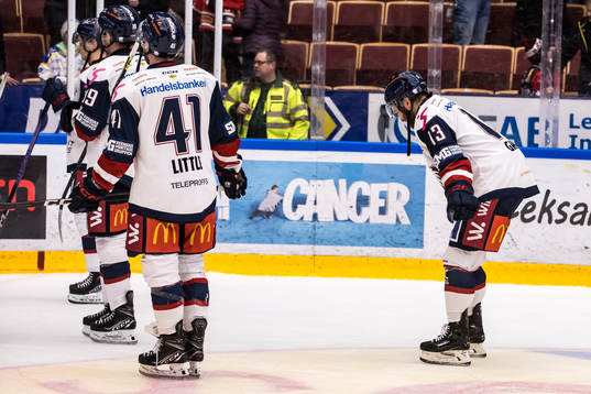 Linköpings spelarna deppar