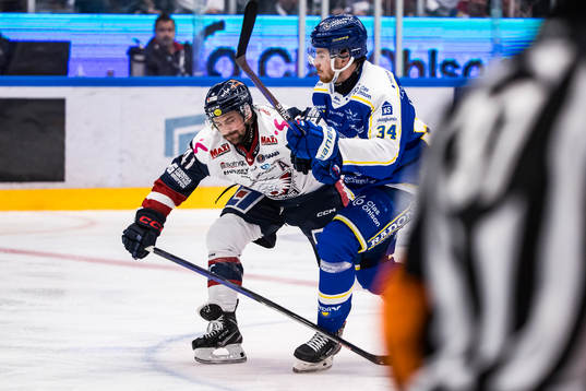 Linköpings Broc Little och Leksands Peter Cehlarik