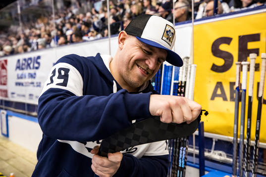 Leksands materialförvaltare Jesper Korning
