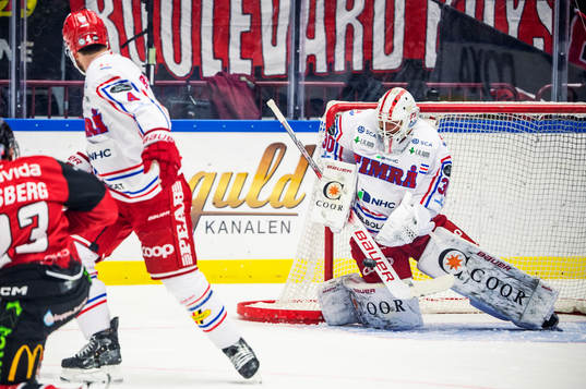 Timrås målvakt Jacob Johansson