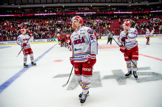 Timrås Anton Lander och Jonathan Dahlén deppar