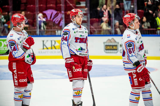 Timrås Jonathan Dahlén, Sebastian Hartmann och Axel