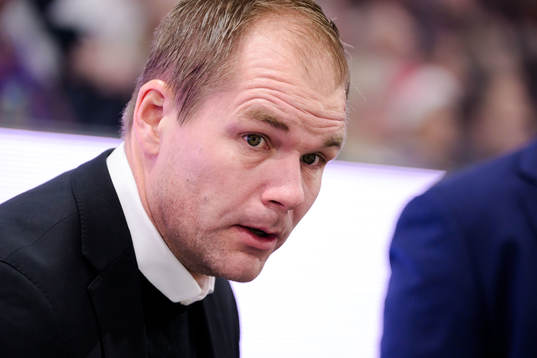 Färjestads tränare Thomas Mitell