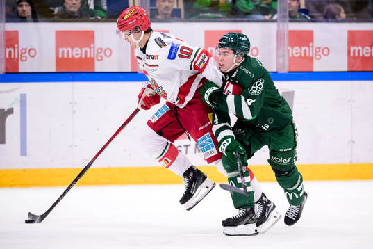 MoDos Sampo Ranta och Färjestads Oscar Lawner